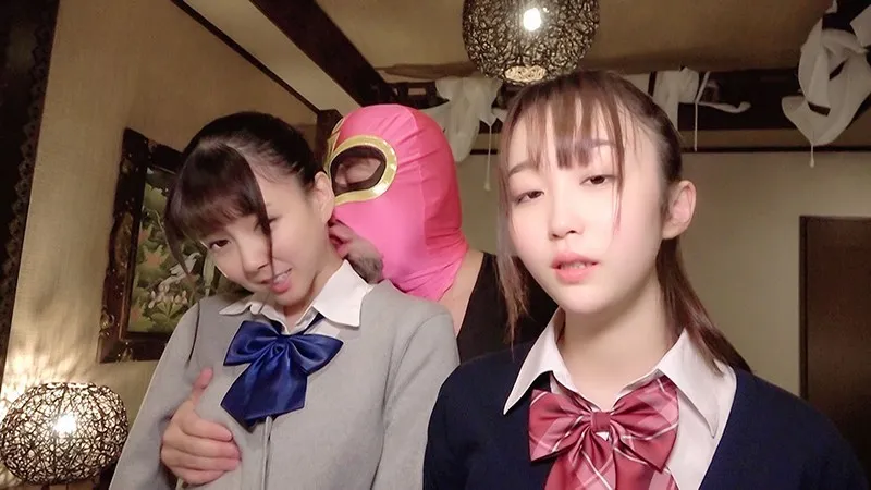 完全生3P@ひかり&しずく #ラブホ中出し3P円光 おバカビッチロ●巨乳ひかりたん×清楚系恥ずかしがりビッチしずくたん サンプル4