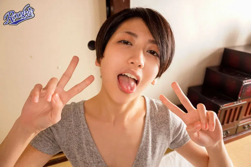 ボーイッシュ地味娘の究極エゴマゾSEX ショートカット少女がS男にグッチャグチャにされてヘロヘロアへ顔になるまでとにかくイキまくる! 水谷梨明日 サンプル1